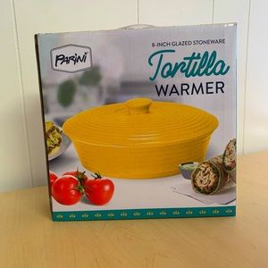 Parini yellow tortilla warmer